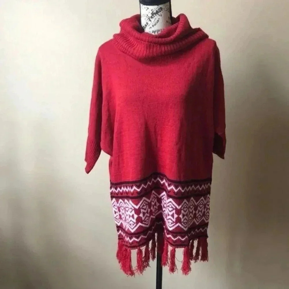 Allison Brittney Printed ponch